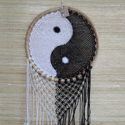 Bali Dreamcatchers - Extra Large Ying Yang D: 50cm