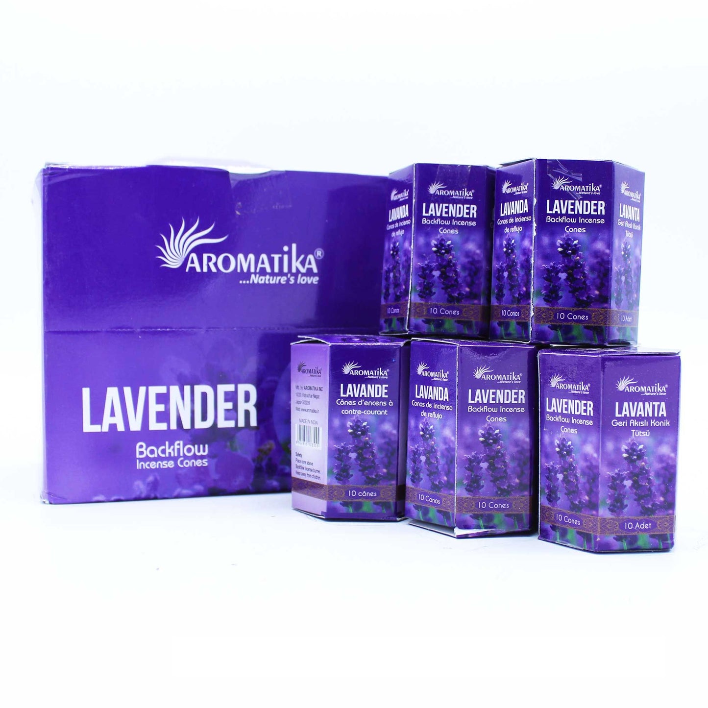 Masala Backflow Incense pack of 10 - Lavender