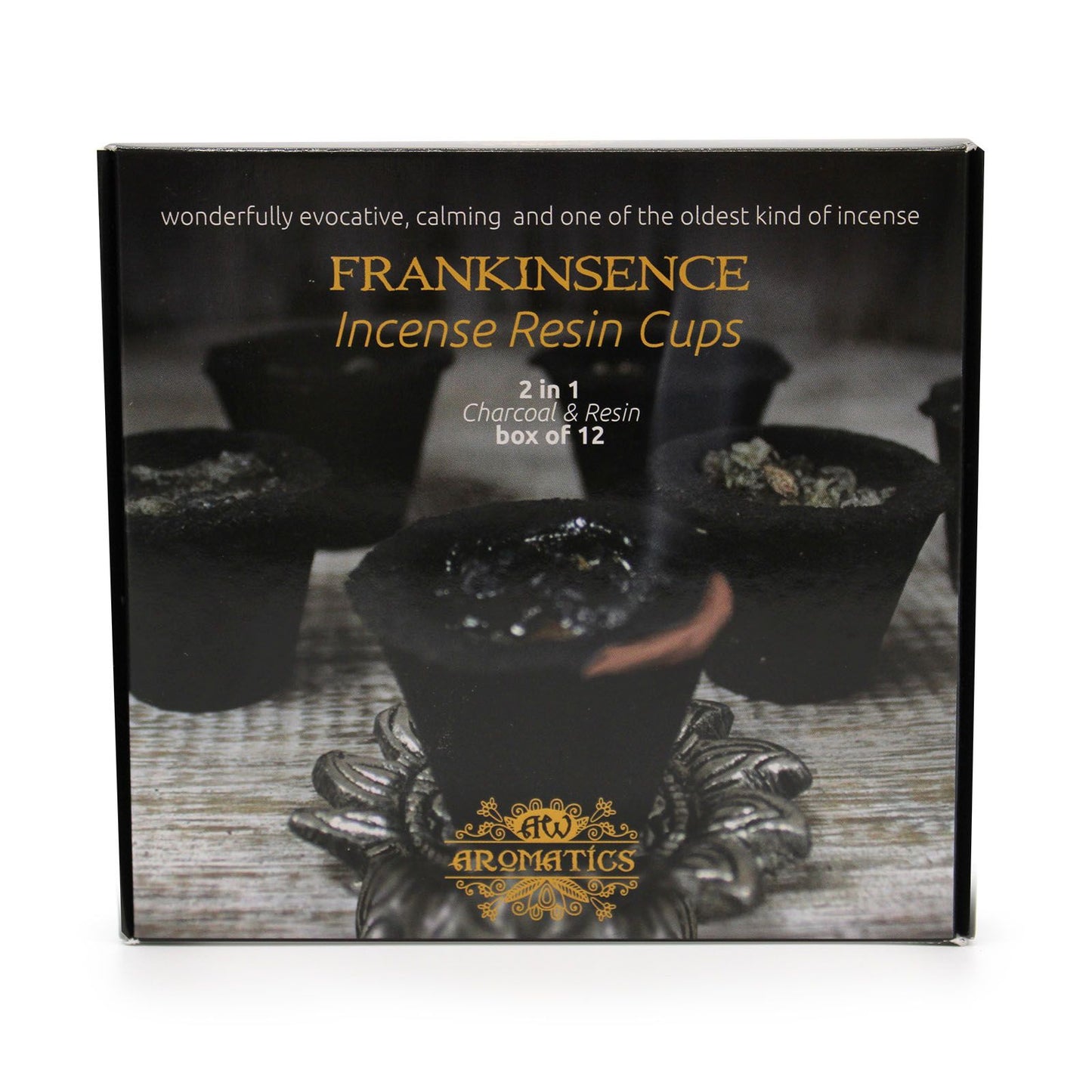 Box of 12 Resin Cups - Frankinsence